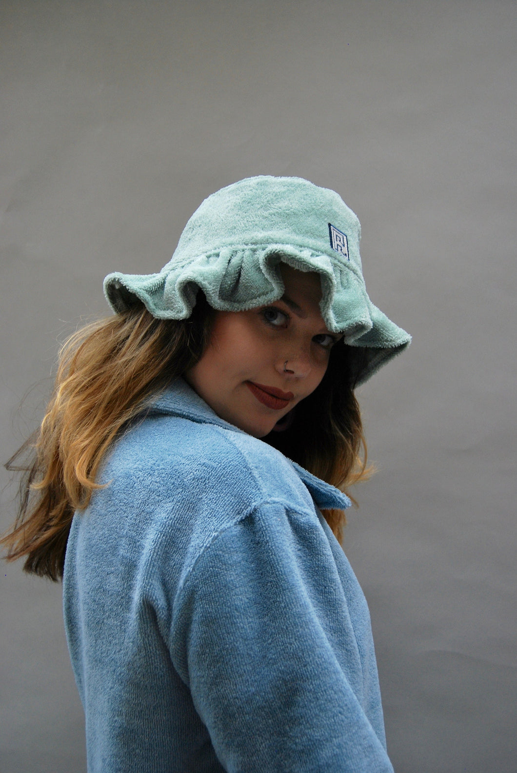 Seaweed Frilly Bucket Hat